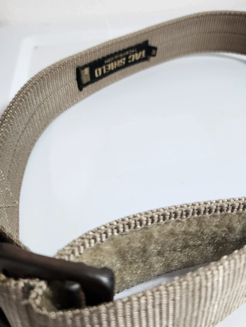 TAC SHIELD Heavy-Duty Riggers Belt D-Ring For Secure Tie-Ins Size Medium